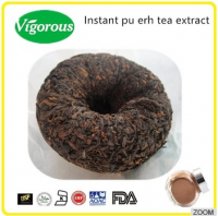 Free sample pu erh tea extract/Camellia sinensis powder/Natural 25%polyphenols pu erh tea extract powder