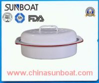 Hot Selling Enamel Oval Roaster/Turkey Roaster/Chicken Roaster