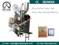 Automatic Drip Coffee Bag Packing Machine with Outer Envelop