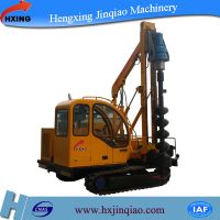 Earth auger drilling machine bored pile machine for photovoltaic fundation