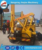 Highway hydraulic pile driver