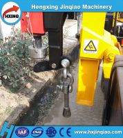 Highway Guardrail Fence Ramming/Extractor Machine