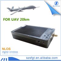 fpv mini COFDM nlos wireless video 20km transmitter