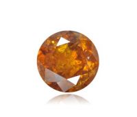 2.32 Ct. Round Shape Loose Natural Diamond Orange GIA