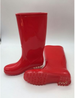 Men Women PVC Safety Labor Gumboots Rain Shoes (HXF-003)