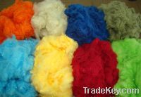 Sell colored polyester staple fiber, dope dyed polyester staple fiber, color polyester staple fiber, color psf, dope dyed psf