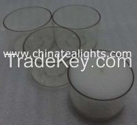 Sell Clear Polyccarbonate Tea Light Cups for Tea Light Candles