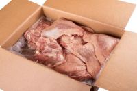 Frozen Halal Turkey Thigh Meat bone in, skin on