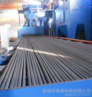 Dingtai Machinery supply through type steel bar shot blasting machine