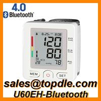 WRIST STYLE BLOOD PRESSURE MONITOR WITH BLUETOOTH