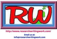 Academic Research Writing Services: Editing-Proofreading-Rewriting -Formatting etc