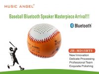 Music Angel Bluetooth Speakers Portable Baseball Outdoor Handsewn Leather Wireless Bluetooth Speakers NFC Hand-Free Call Mini Speaker Best Adapter and Quality