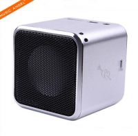 Md07D Original Quality Super Bass Speaker USB Active Stereo Loud Speaker with Earphone Slot FM Radio Support Micro SD /TF Card