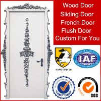 Luxury Design exterior position entry wood door