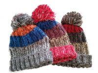 special yarn women knitted cuff Hat