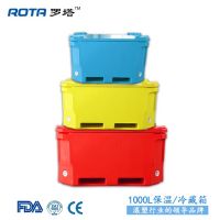 ROTA1000L large bulk container for fish bin insulated fish totes