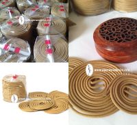 Agarwood Coil Incense - Vietnam high quality natural oud incense powder and glue