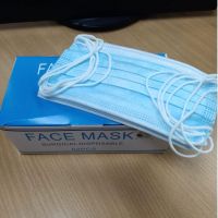 CE ISO FDA 3 ply nonwoven surgical disposable face mask