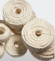 SISAL 3 strand natural rope, 6mm, 8mm, 10mm, 12mm. lots of choice of sizes