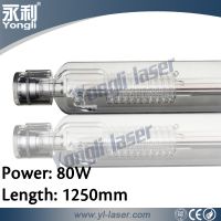 80W CO2 laser tube for cutting or engraving machine