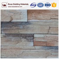 Artificial cultured stone wall cladding manufactured stone veneer