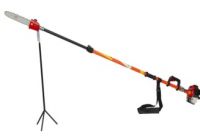 Extendable pole saw pruner