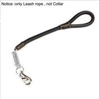 High quality PU big /middle dog short Leash rope