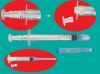 Disposable auto-disable syringe