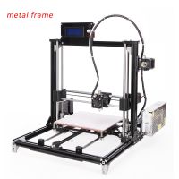 2016 Newest Aluminium Structure Reprap 3d Printer kit, Prusa i3 3D Printer With Heated Bed One Roll Filament 8GB SD Card
