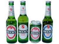 Becks Beer Drinks, Canned and Bottle Beer Drinks 250ml, 330ml , 500