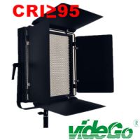 videGo 200w bi color video Light/Daylight video light /bi-color/Tungsten film light/50w bi color/100w 1x1 soft video light/broadcast light/film shooting light kits
