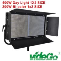videGo broadcast Panel Light/Daylight/bi-color/Tungsten film light/50w bi color/100w 1x1 soft video light/broadcast light/film shooting light kits
