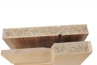 No Formaldehyde Particle Board/MDF Board in New Material for Door Core