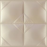 3D PU Leather Wall Panel 1012-2 for Modern Interior Decoration