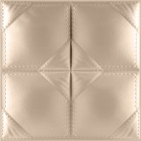 3D PU Leather Wall Panel 1012-20 for Modern Interior Decoration