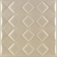 3D PU Leather Wall Panel 1010-2 for Modern Interior Decoration