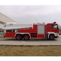 Turbojet fire truck