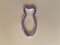 fish shaped carabiner keychain