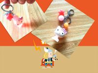 GOOD Kitty cat light key chain