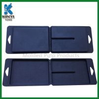 environmental bagasse pulp electronic packaging tray