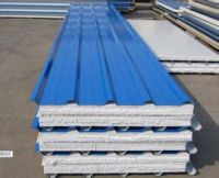 supply high quality color steel EPS  sandwich panels for roof