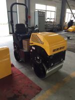 3 Ton Rull Hydaraulic Ride-on  Wheel Type Rubber Tire Road Roller Compactor