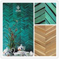 10 Colors Wallpaper Water Hyacinth Chevron for Interior Decoration