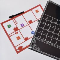 magnetic dry erase monthly calendar
