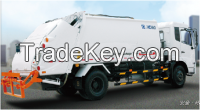 Refuse compacting truck with JMC chassis