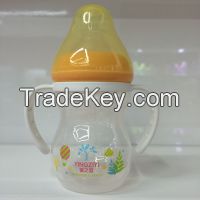 6 oz Baby Feeding Bottle with double handle manufacturer