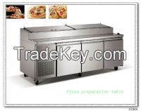 Pizza preparation refrigerator / Pizza bar