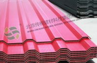 Hollow roof sheet with best sound and heat insulation