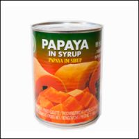 Canned Red Papaya in light syrup