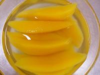 Canned mango in syrup